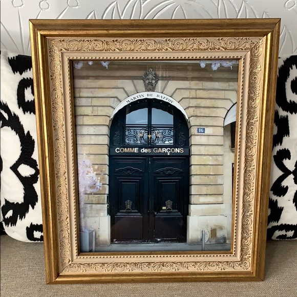 Set of four Parisian photos in gold frames - Picture 4 of 8